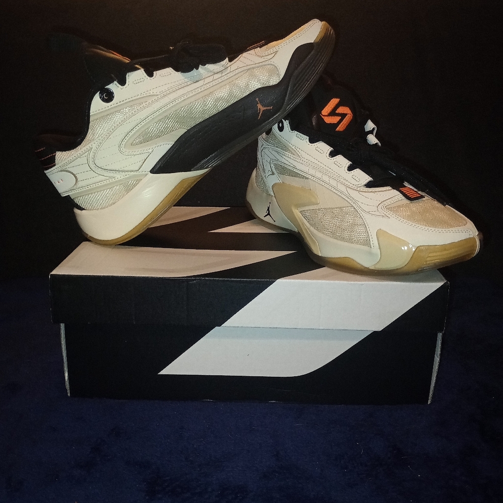 NWB Air Jordan Luka 2 Coconut milk Fossil Black Men size 8 Women's 9.5 - Picture 11 of 13